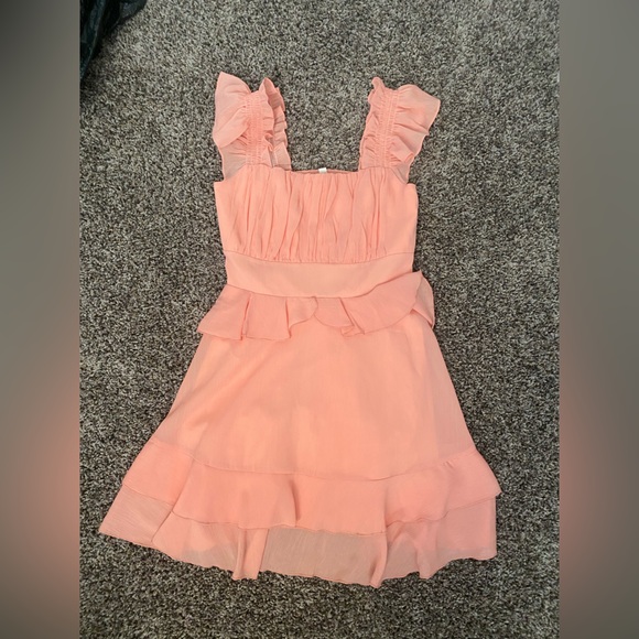 Pink Ruffled Dress - Picture 2 of 2